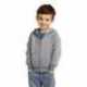 Port & Company CAR78TZH Toddler Core Fleece Full-Zip Hooded Sweatshirt