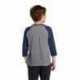 Port & Company PC55YRS Youth Core Blend 3/4-Sleeve Raglan Tee