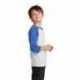 Port & Company PC55YRS Youth Core Blend 3/4-Sleeve Raglan Tee