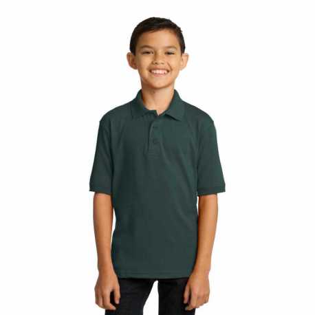 Port & Company KP55Y Youth Core Blend Jersey Knit Polo