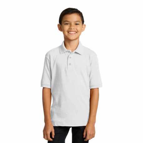 Port & Company KP55Y Youth Core Blend Jersey Knit Polo