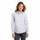 Port Authority LW657 Ladies SuperPro Oxford Stripe Shirt