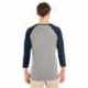 Jerzees 601RR Adult TRI-BLEND Baseball Raglan