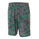 A4 N5322 Adult 10" Inseam Printed Camo Performance Shorts