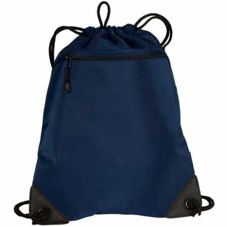 Port Authority BG810 Cinch Pack with Mesh Trim