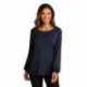 Port Authority LK5600 Ladies Luxe Knit Jewel Neck Top