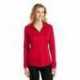 Port Authority L540LS Ladies Silk Touch Performance Long Sleeve Polo