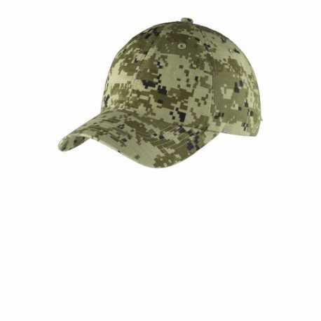 Port Authority C925 Digital Ripstop Camouflage Cap
