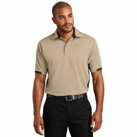 Port Authority K524 Dry Zone Colorblock Ottoman Polo