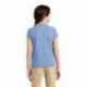 Port Authority YG503 Girls Silk Touch Peter Pan Collar Polo