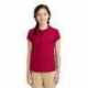 Port Authority YG503 Girls Silk Touch Peter Pan Collar Polo