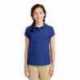 Port Authority YG503 Girls Silk Touch Peter Pan Collar Polo