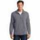 Port Authority F234 Heather Microfleece 1/2-Zip Pullover