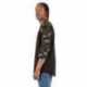 Shaka Wear SHRAGCM Adult Three-Quarter Sleeve Camo Raglan T-Shirt