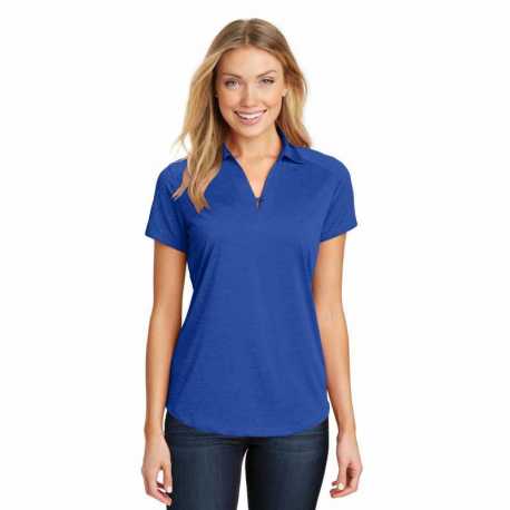 Port Authority L574 Ladies Digi Heather Performance Polo