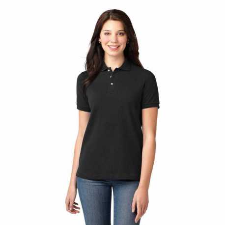Port Authority L420 Ladies Heavyweight Cotton Pique Polo