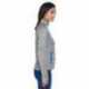 North End 78697 Ladies Flux Melange Bonded Fleece Jacket