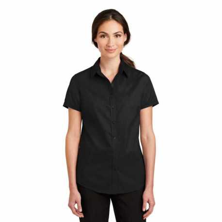 Port Authority L664 Ladies Short Sleeve SuperPro Twill Shirt