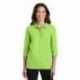 Port Authority L562 Ladies Silk Touch 3/4-Sleeve Polo