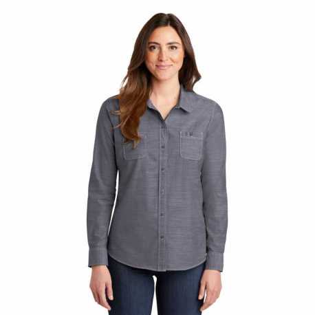 Port Authority LW380 Ladies Slub Chambray Shirt