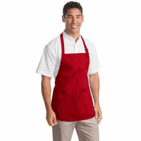 Port Authority A510 Medium-Length Apron with Pouch Pockets