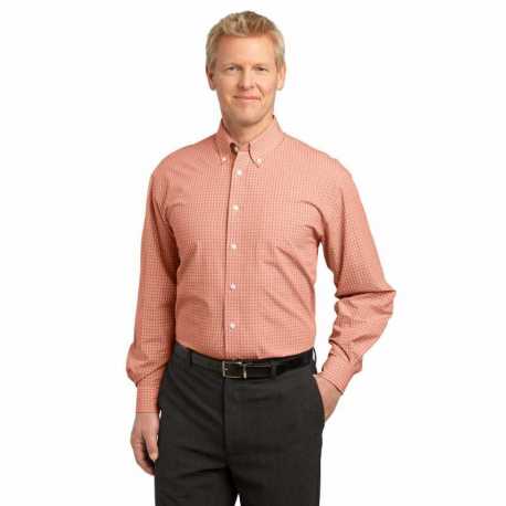 Port Authority S639 Plaid Pattern Easy Care Shirt
