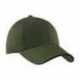 Port Authority C830 Sandwich Bill Cap with Striped Closure