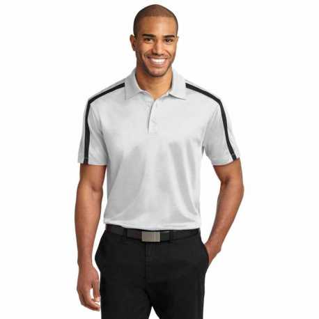 Port Authority K547 Silk Touch Performance Colorblock Stripe Polo