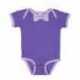 Rabbit Skins 4407 Baby Rib Infant Bow Tie Bodysuit