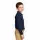 Port Authority Y500LS Youth Long Sleeve Silk Touch Polo