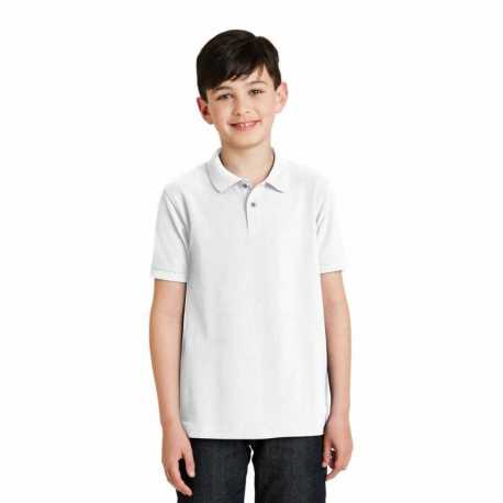 Port Authority Y500 Youth Silk Touch Polo