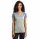 Sport-Tek LST362 Ladies Heather-On-Heather Contender Scoop Neck Tee