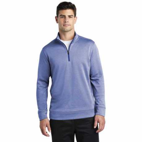 Sport-Tek ST263 PosiCharge Sport-Wick Heather Fleece 1/4-Zip Pullover