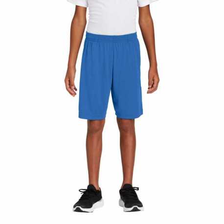Sport-Tek YST355P Youth PosiCharge Competitor Pocketed Short