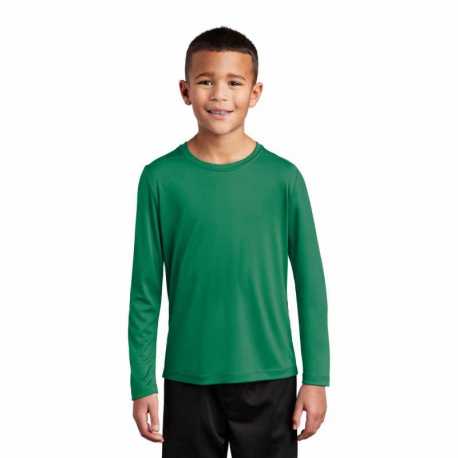 Sport-Tek YST420LS Youth Posi-UV Pro Long Sleeve Tee