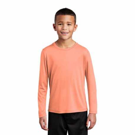 Sport-Tek YST420LS Youth Posi-UV Pro Long Sleeve Tee