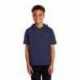 Sport-Tek YST251 Youth Sport-Wick Fleece Short Sleeve Hooded Pullover
