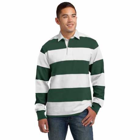 Sport-Tek ST301 Classic Long Sleeve Rugby Polo