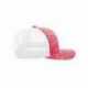 Pacific Headwear 106C Aggressive Heather Trucker Snapback Cap