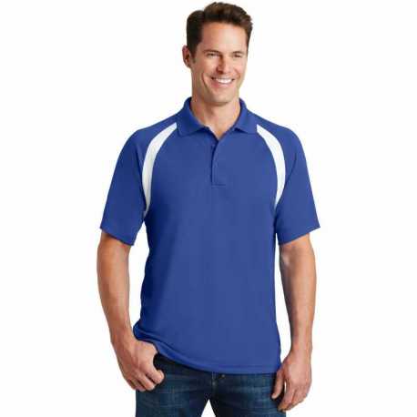 Sport-Tek T476 Dry Zone Colorblock Raglan Polo