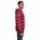 J America JA8871 Adult Triblend Pullover Fleece Hooded Sweatshirt