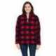 J America JA8451 Ladies Epic Sherpa Quarter-Zip