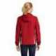 Sport-Tek LST76 Ladies Colorblock Hooded Raglan Jacket
