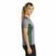 Sport-Tek LST361 Ladies Heather Colorblock Contender V-Neck Tee