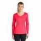Sport-Tek LST353LS Ladies Long Sleeve PosiCharge Competitor V-Neck Tee