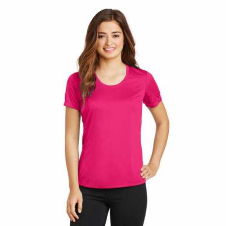 Sport-Tek LST380 Ladies PosiCharge Elevate Scoop Neck Tee