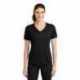 Sport-Tek LST340 Ladies PosiCharge RacerMesh V-Neck Tee