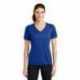 Sport-Tek LST340 Ladies PosiCharge RacerMesh V-Neck Tee