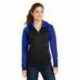 Sport-Tek LST236 Ladies Sport-Wick Varsity Fleece Full-Zip Hooded Jacket
