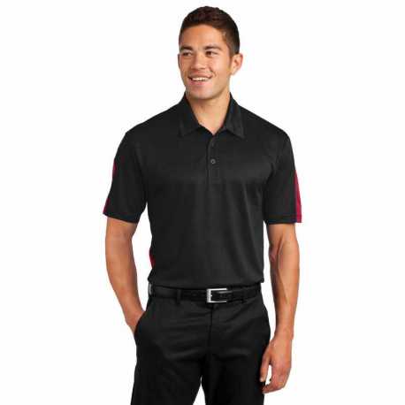 Sport-Tek ST695 PosiCharge Active Textured Colorblock Polo